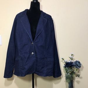 Cato Women’s Dressy Blue Jean Jacket